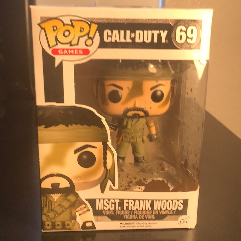 Funko POP 69 MSGT. Frank Woods-Call of Duty